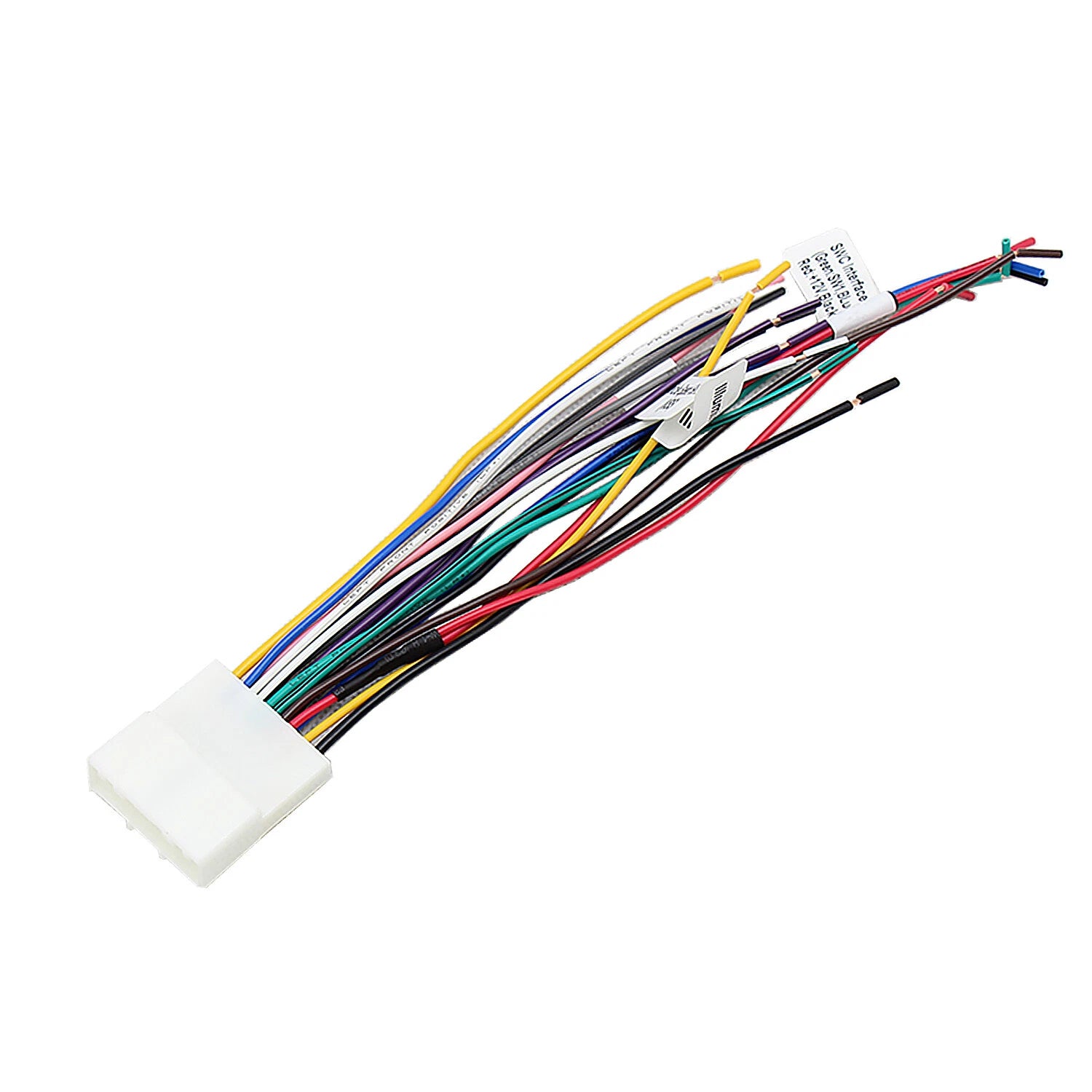 Aftermarket Radio Wire Harness + Steering Wheel Control for Nissan (2007–2018)