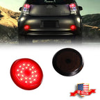 LED Smoked Rear Bumper Reflectors for Toyota Corolla (2007–2010)