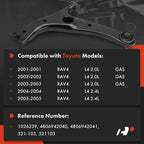 Front Left Lower Control Arm for Toyota RAV4 (2001–2005)