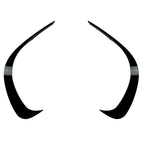 2X Front Bumper Lip Splitter Spoiler for Mercedes Benz C-Class (2022–2023)