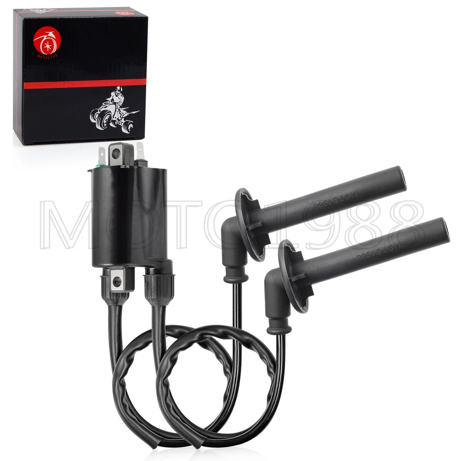 2X Ignition Coil with Spark Plug Cap for Honda Magna 750 VF750 ST1100 (1994–2003)