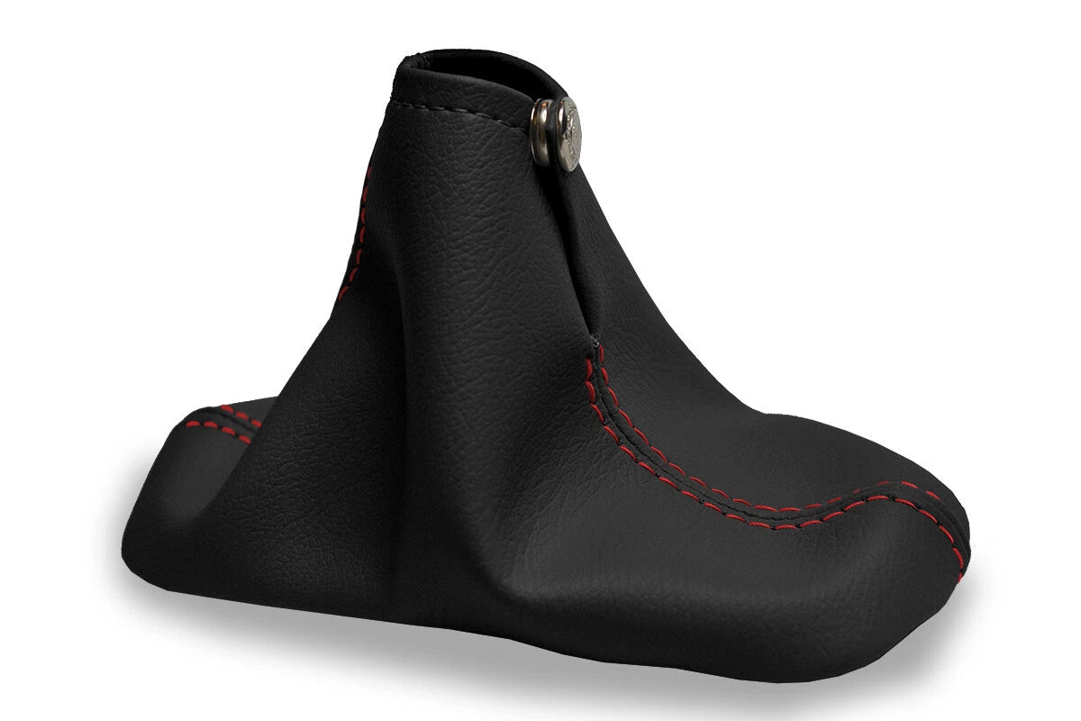 Leather Manual Shift Boot Cover for Chevrolet Cavalier (2000–2005) Red Stitch