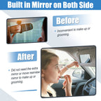 Pair Sun Visors for Chevy Sonic (2012–2016) Left Right Side W/O Sunroof Light