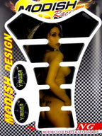 Y-AKUZA GIRL Racing Motorcycle Tank Pad Sticker Protector