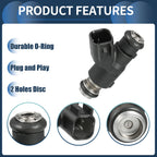 Fuel Injector No.12592648 for Chevrolet Impala LS LT (2007–2010) 3.5L