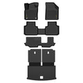 TPE Floor Mats Trunk Cargo Liner for Volkswagen Atlas (2018–2025)