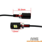 LED White License Plate Lights for Universal Car Motorcycle Rear