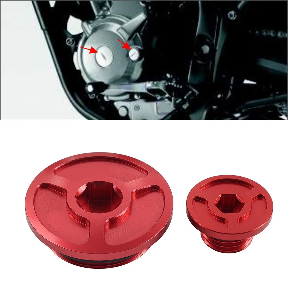 Engine Plug Crankcase Cover for Honda Sportrax 400 TRX400EX CRF450R (2000–2008)