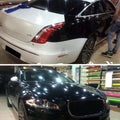 30x152cm Black Gloss Vinyl Wrap Sheet Roll Film Sticker Anti-stain for Car