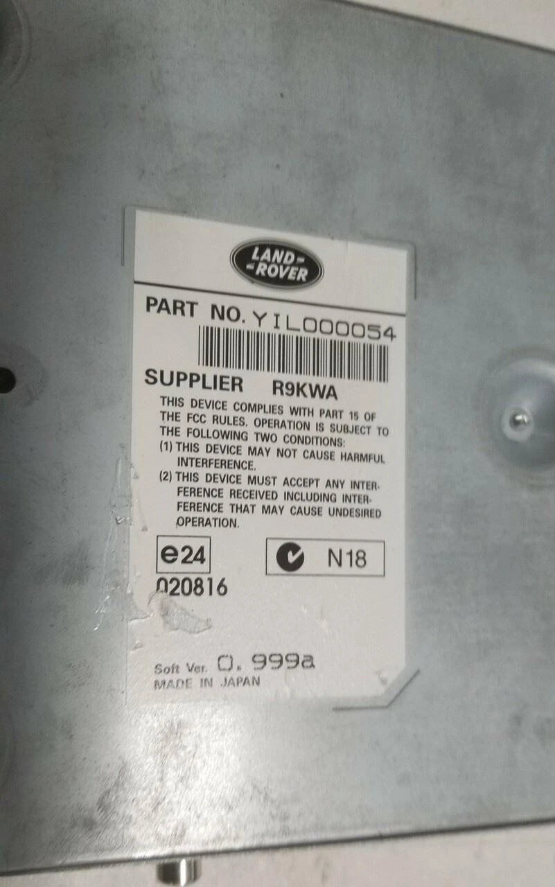 Rear Entertainment TV DVD Module for Land Rover Range Rover Sport (2005–2009)