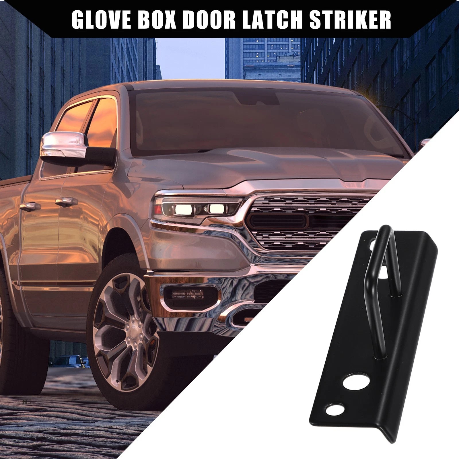 Glove Box Door Latch Striker for Dodge Ram (2009–2018) NO.68050731AA