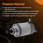 Starter Motor for Suzuki ATV LT-Z400 Quadsport (2003–2011)