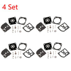 Set of 4 Carburetor Repair Kits for STIHL HS45 FS55 FS38 BG45 ZAMA RB-100