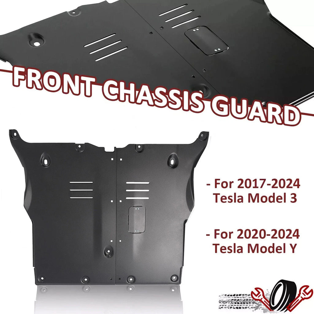 Front Skid Plate for Tesla Model 3 & Y (2017–2024)