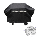 Grill BBQ Cover 65" for All Makes and Models (Waterproof, Heavy Duty, UV Shield)
