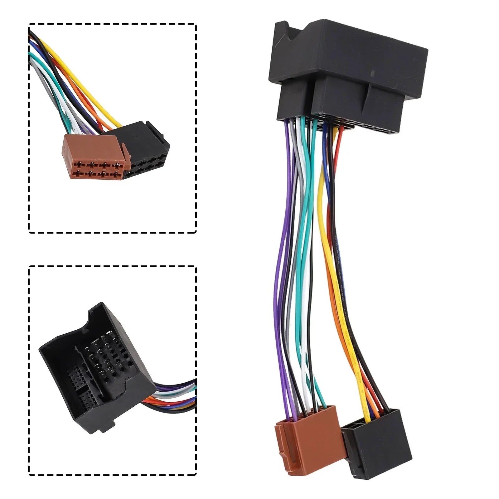 ISO Stereo Radio Wiring Harness Adapter for Golf