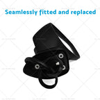 Silver Door Mirror for Mazda CX-5 (2017–Present) With BlindSpot 9 Wires