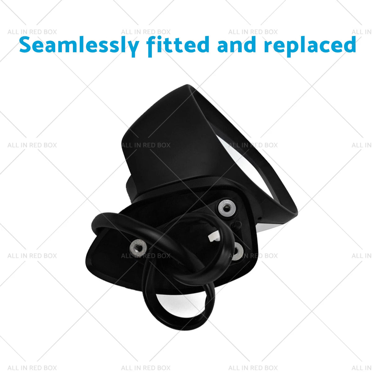Silver Door Mirror for Mazda CX-5 (2017–Present) With BlindSpot 9 Wires
