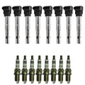 Set of 8 Ignition Coils & Spark Plugs for Audi RS5 B8 4.2 V8 (2013–2015)