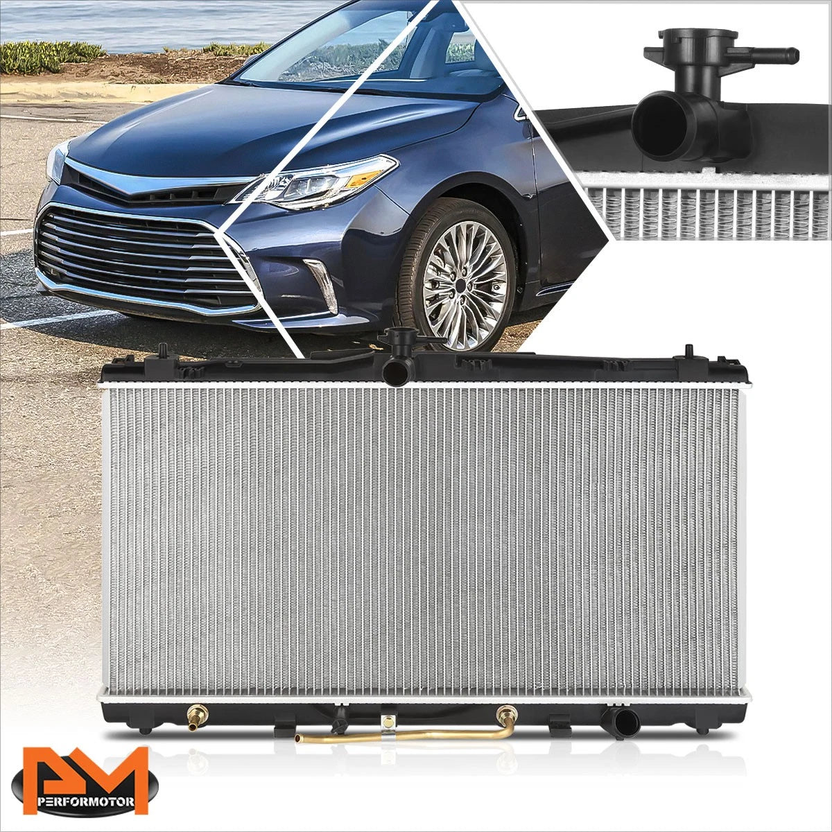 Aluminum Core Cooling Radiator DPI-13669 for Avalon/ES350/Camry (2012–2018)