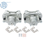 Set of 2 Front Brake Calipers with Bracket for Chevrolet Volt Cruze (2016-2019)