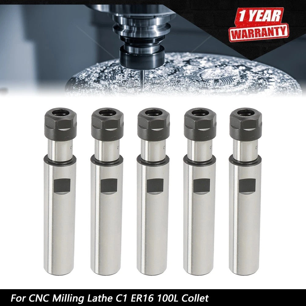 1" Straight Shank Tool Holder for CNC Mill (C1 ER16)