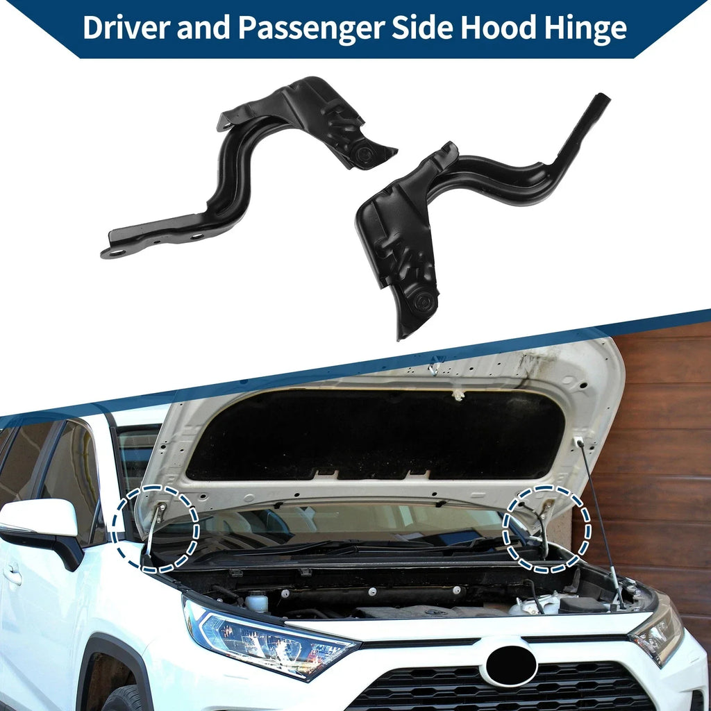 Hood Hinges for Hyundai Elantra 2017-2020 Front Bonnet Bracket 1 Pair