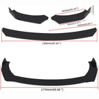 Front Bumper Lip Spoiler for BMW (Universal)