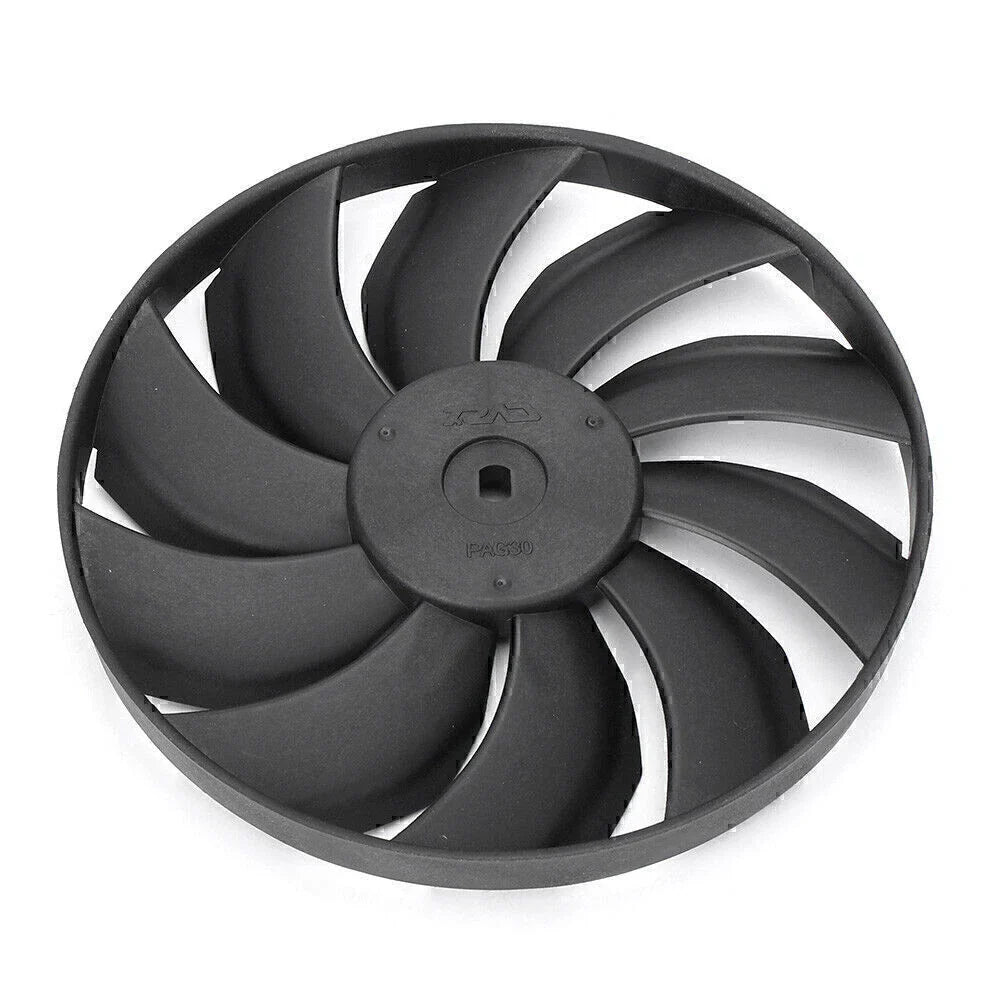 Black Engine Radiator Cooling Fan Blade for Kawasaki Ninja ZX6R ZX10R