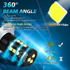H7 LED Headlight Bulbs High Beam For Audi A4 (1996-2014)