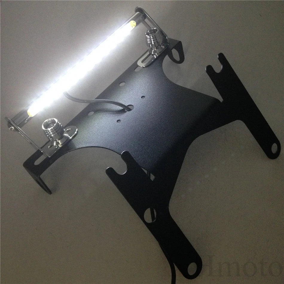 Black LED Fender Eliminator for Suzuki GSXR 600/750 (2006–2007)