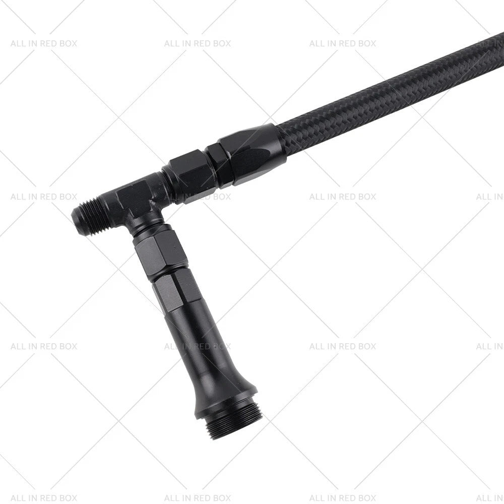 Braided AN6 Dual Feed Fuel Line for Holley 4150 Carburetor (Fits 4150)