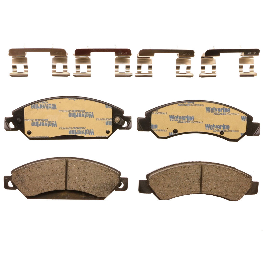 Front Brake Kit 330mm Disc Rotors & TRW Ceramic Pads for Cadillac Chevrolet GMC