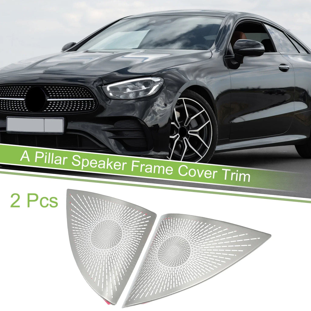 2 x Car A Pillar Speaker Frame Cover Trim for Mercedes Benz E-Class (2016-2021)