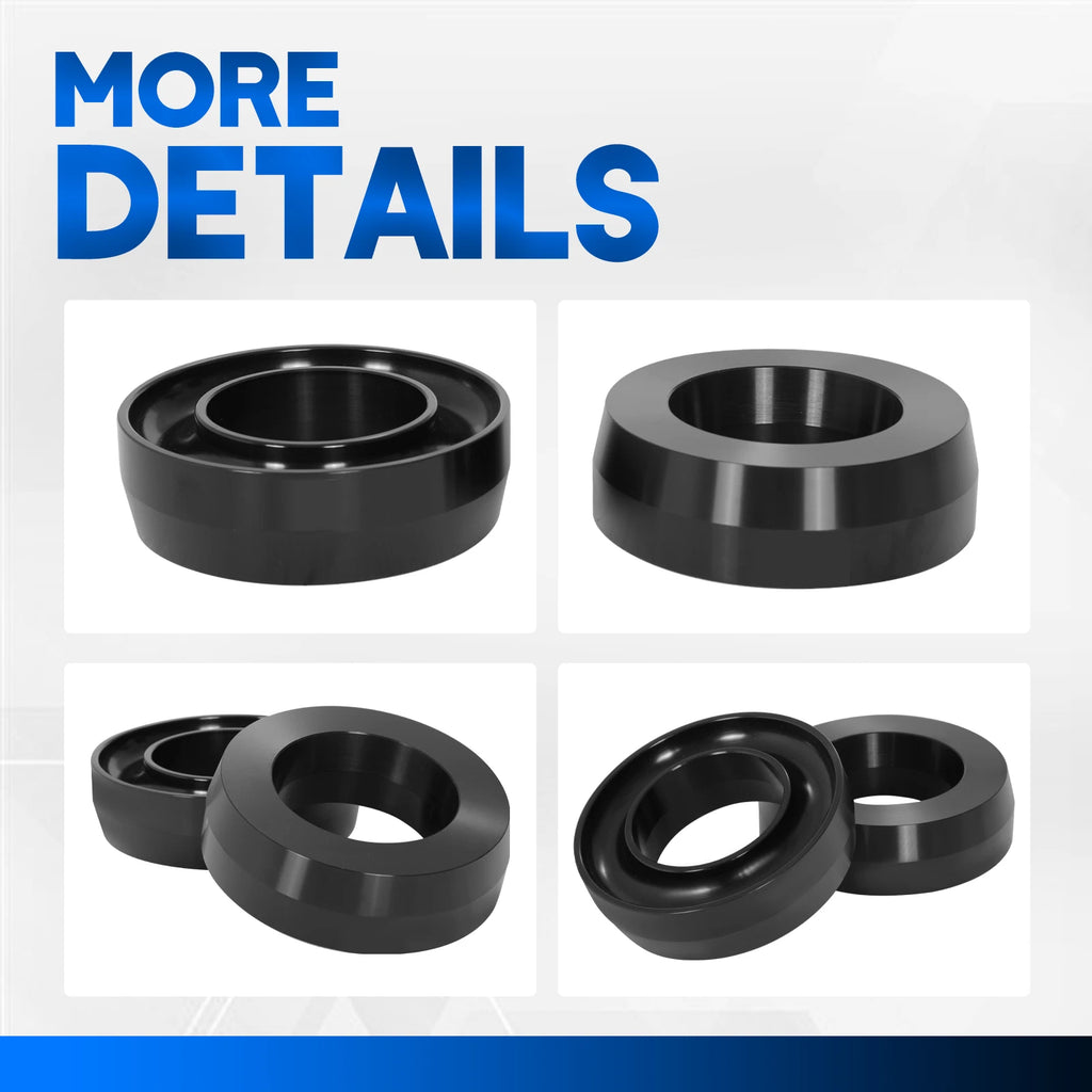 3" Front Coil Spring Leveling Spacer Lift Kit for Chevy Silverado Sierra (1999–2009)