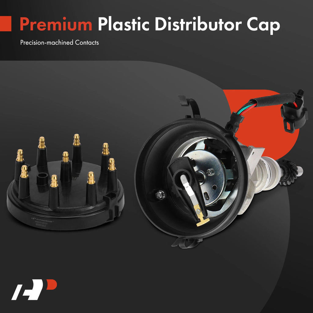 Ignition Distributor with Cap & Rotor for Ford F-150 F-250 F-350 (1990–1995)