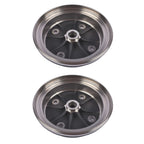 2X Rear Brake Drums for Kawasaki Mule (1998–2009)