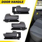Set of 4 Interior Door Handles for Hyundai Accent (2006–2011) Gray