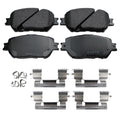 Set of 4 Akebono ProAct Front Ceramic Disc Brake Pads for Lexus GS300 IS250 (1998–2015)