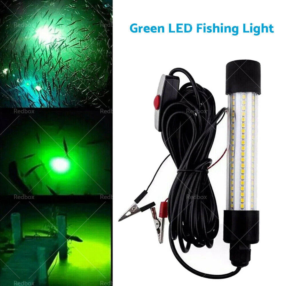 LED Underwater Fishing Light for Boat (12V-24V)