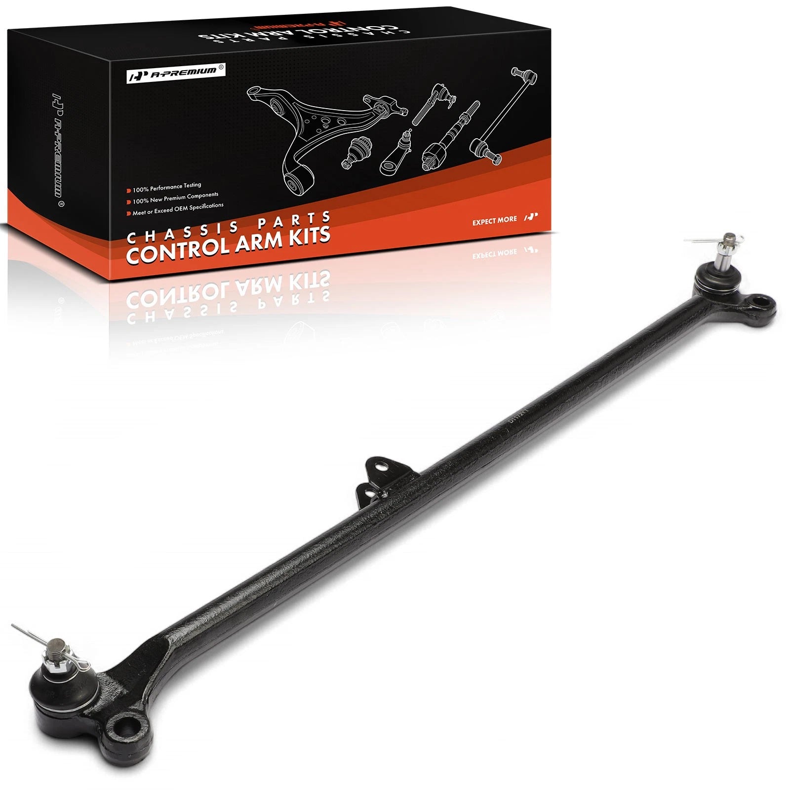 Center Side Drag Link for Nissan D21 (1986–1994) 4WD with Steering Damper