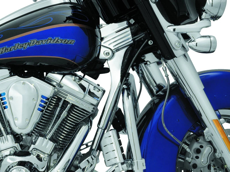 Kuryakyn Deluxe Neck Cover Kit for Harley Davidson Touring (1995–2005)