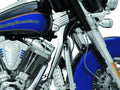 Kuryakyn Deluxe Neck Cover Kit for Harley Davidson Touring (1995–2005)