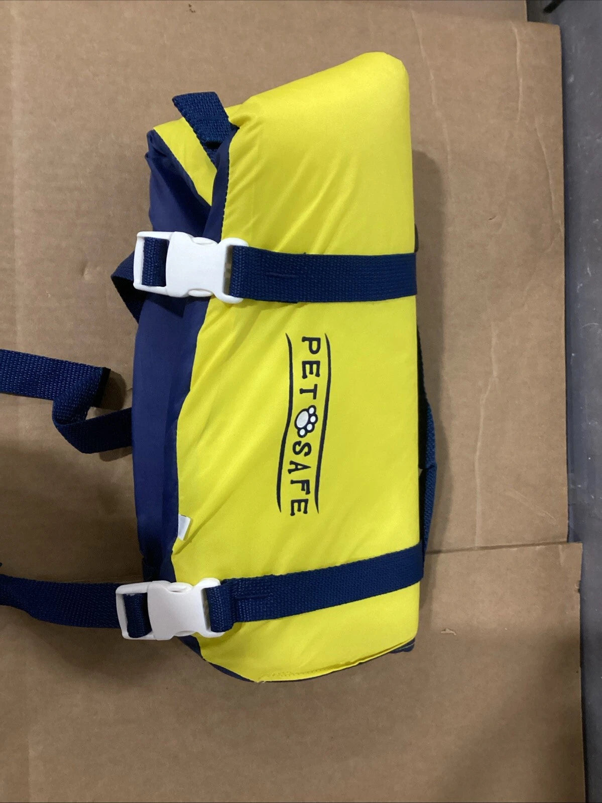 Pet Vest for Medium Dogs (6503-7348) - Yellow & Blue Adjustable