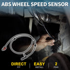 2pcs Rear Side ABS Wheel Speed Sensor for Mercedes-Benz C250 (2012–2015) No.A2049050100