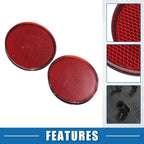 2pcs Rear Bumper Red Reflector 26561-EB300 for Nissan Pathfinder (2005–2012)