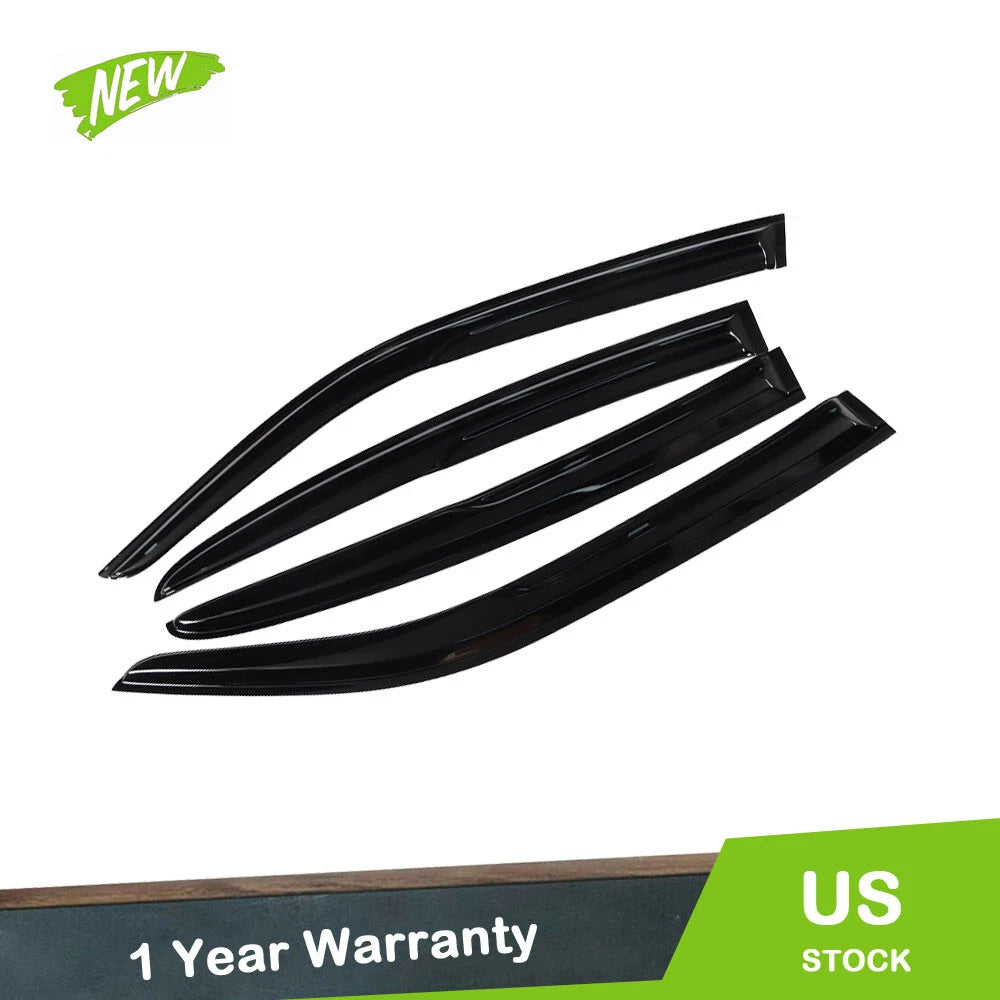 Set of 4 Window Vent Visors for Dodge Charger (2011-2020)