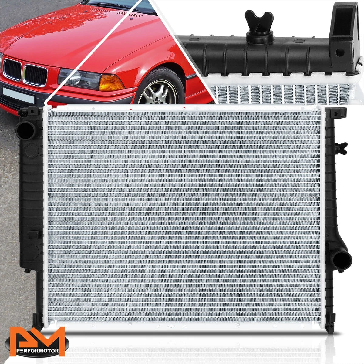 Aluminum Core Cooling Radiator for BMW E36/M3/Z3 (1992–2000) DPI-1841