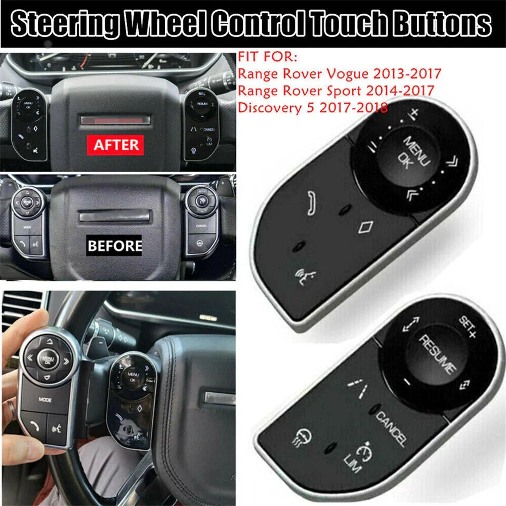 Steering Wheel Control Switch Button for Land Rover Range Rover Discovery (2017-2023)