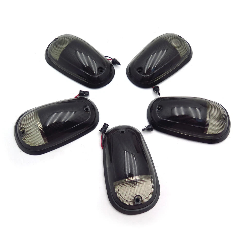 5PC Smoke Cab Roof Marker Clearance Light for Dodge RAM 2500/3500 (2003–2010)